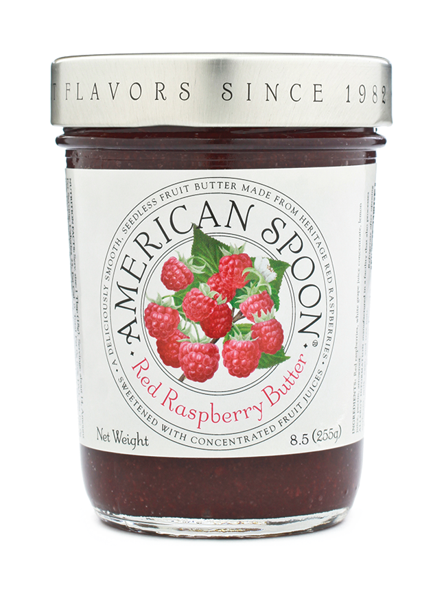 A jar of Red Raspberry Butter