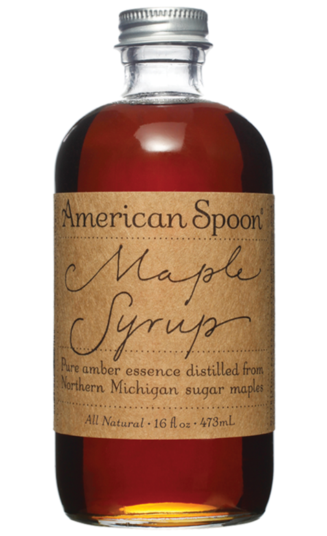 a 16 oz jar of Maple Syrup
