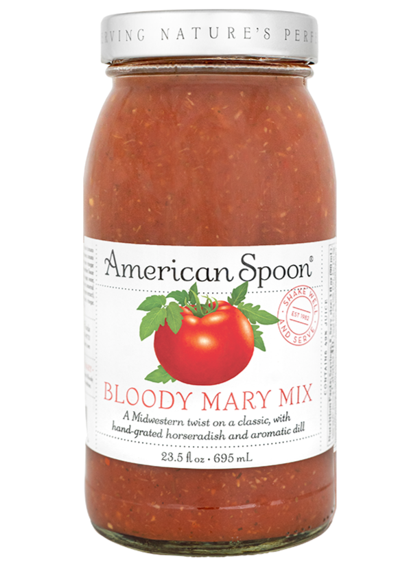 A jar of Bloody Mary Mix