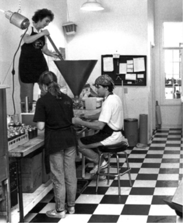 American Spoon cooks making preserves in the 1980s