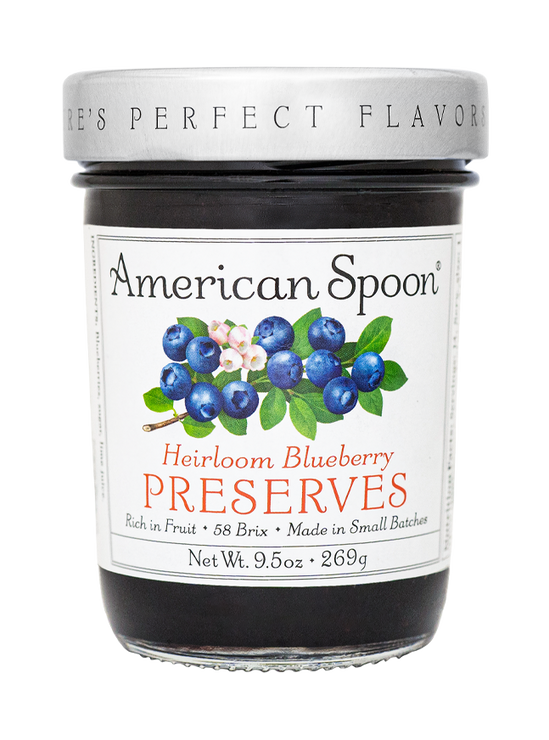 Load image into Gallery viewer, Jar of Heirloom Blueberry Preserves