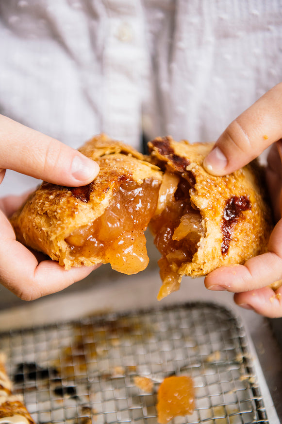 A homemade hand pie