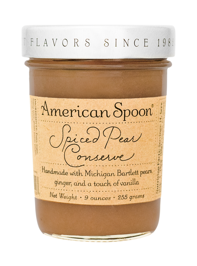 A jar of Spiced Pear Conserve