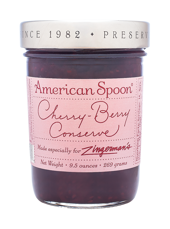 A jar of Cherry Berry Conserve