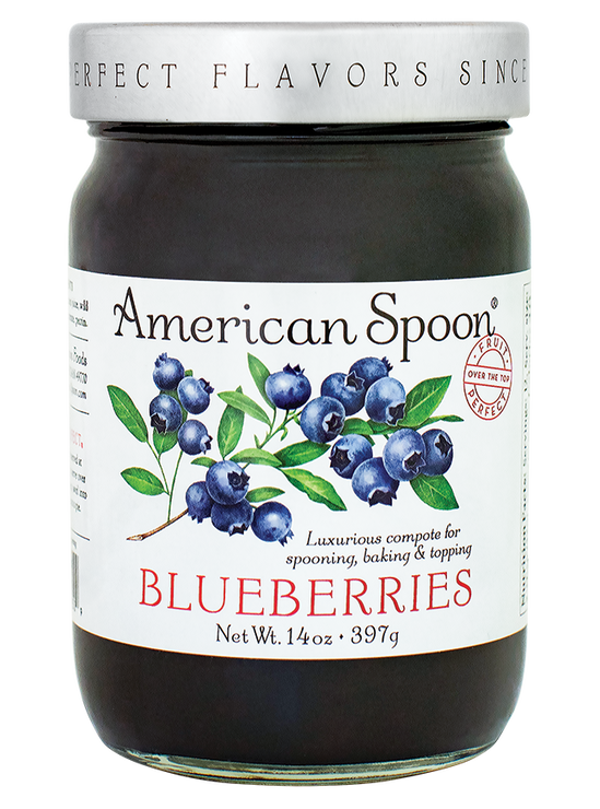 Load image into Gallery viewer, A jar of Fruit Perfect Blueberries