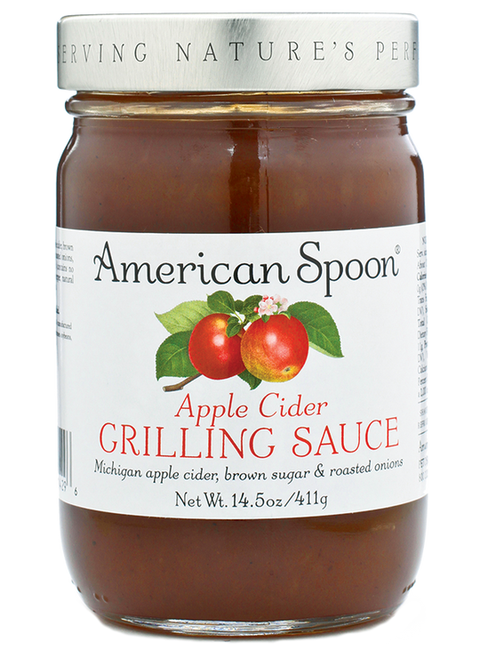 Load image into Gallery viewer, A jar of Apple Cider Grilling Sauce
