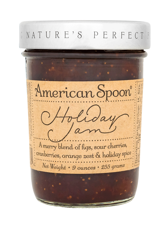 A jar of Holiday Jam