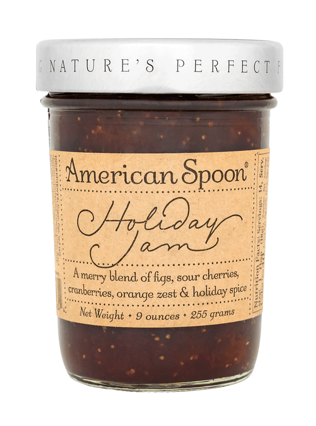 A jar of Holiday Jam