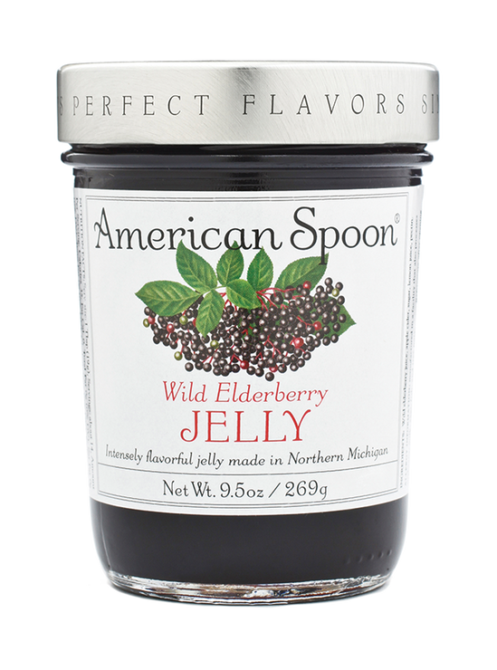 Load image into Gallery viewer, A jar of Wild Elderberry Jam