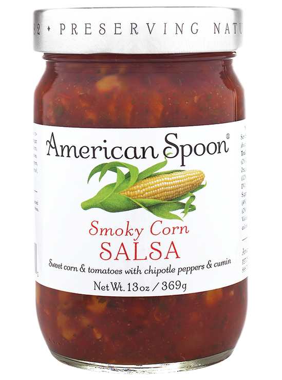 Load image into Gallery viewer, A jar of Smoky Corn Salsa