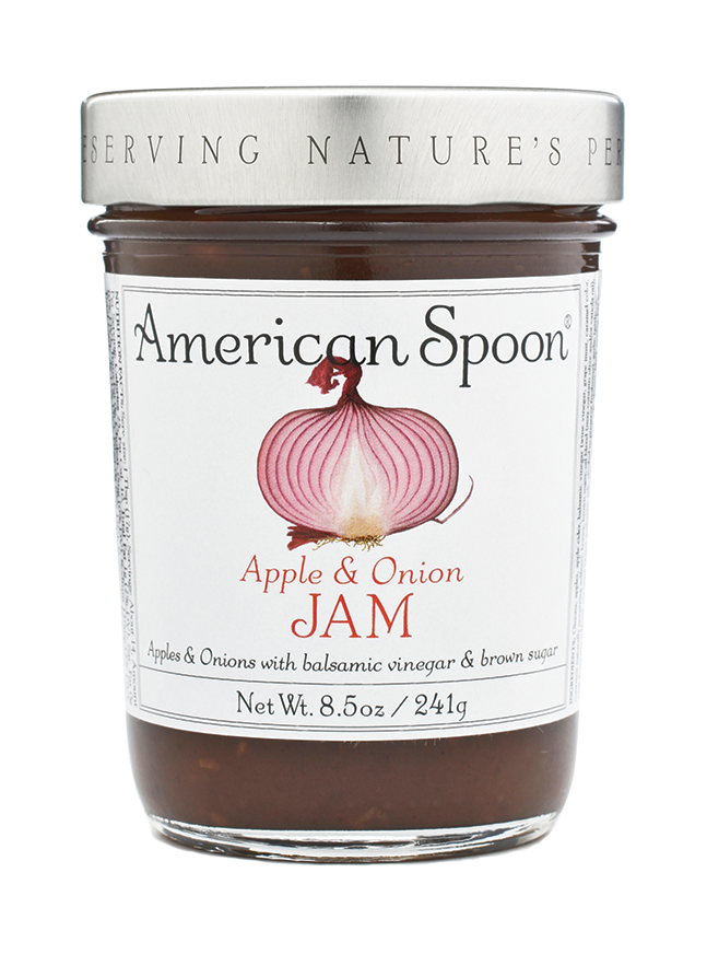 A jar of Apple & Onion Jam