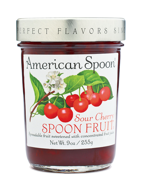 Load image into Gallery viewer, A jar of Sour Cherry Spoon Fruit