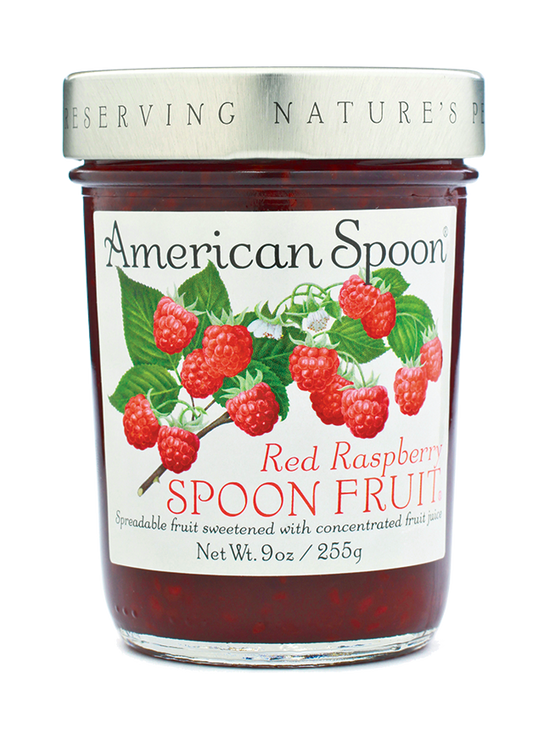 Load image into Gallery viewer, A jar of Red Raspberry Spoon Fruit
