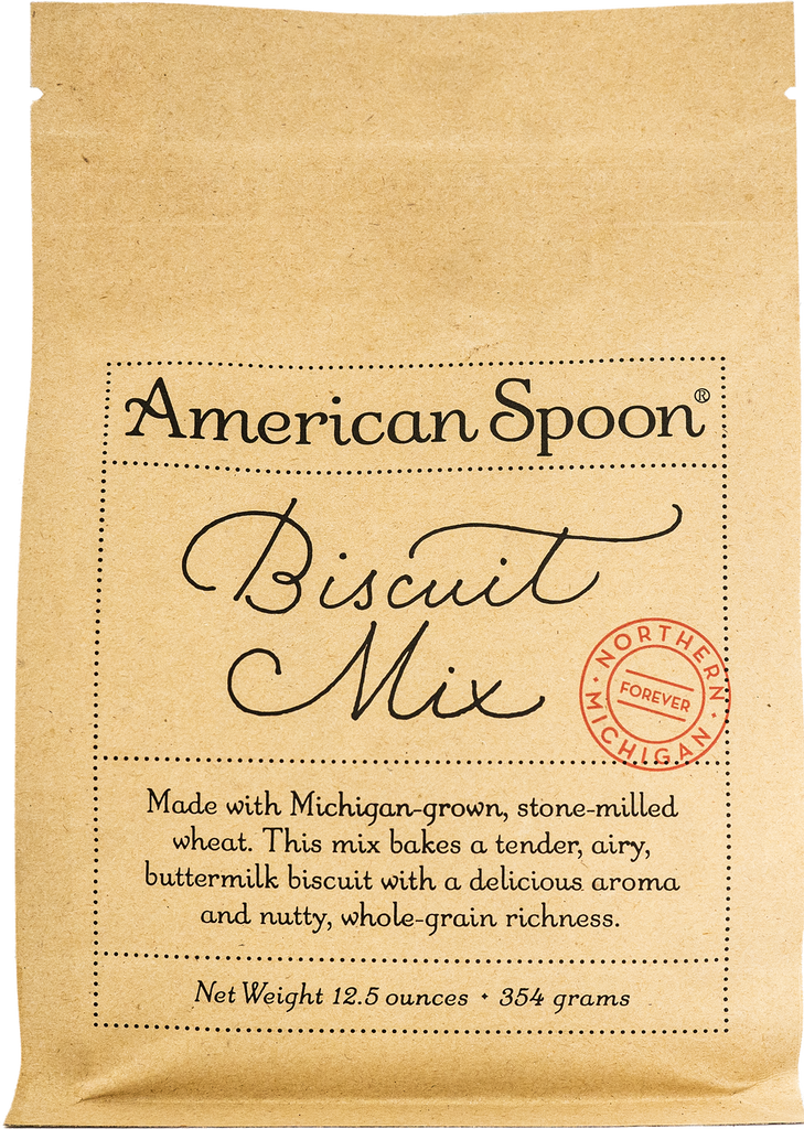 Front of Biscuit Mix bag