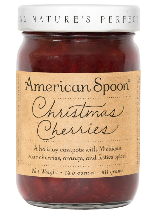 Load image into Gallery viewer, A jar of Christmas Cherries