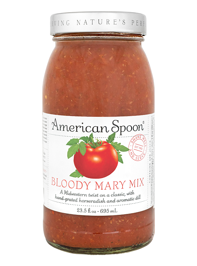 A jar of Bloody Mary Mix