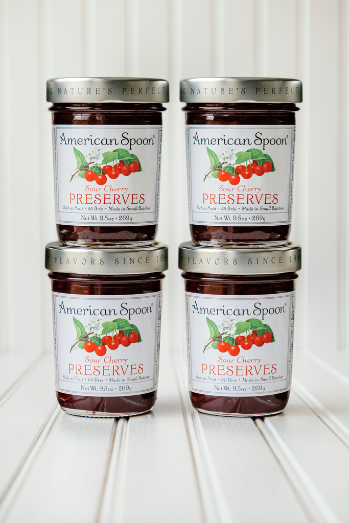 Sour Cherry Preserves Four-Pack