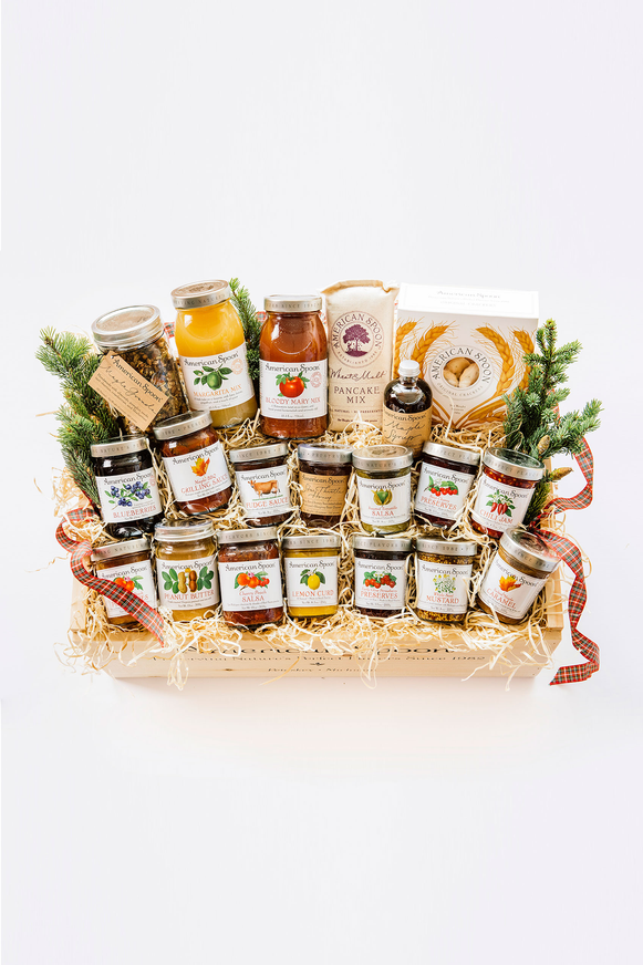 A holiday version of the Buy the Store gift box