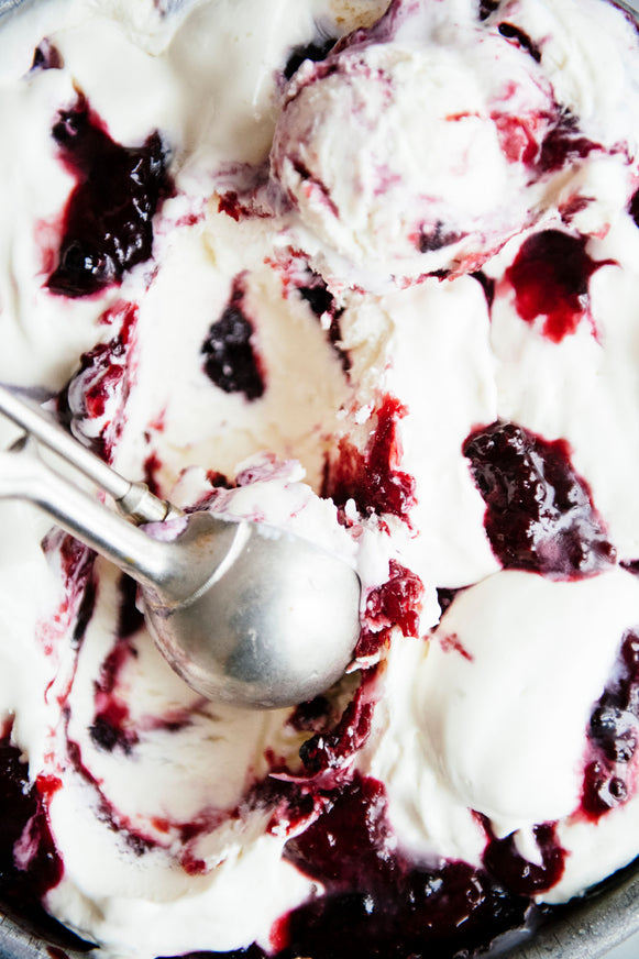 Ice Cream made with Fruit Perfect Blueberries
