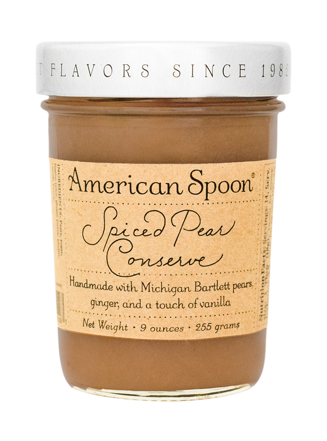 A jar of Spiced Pear Conserve