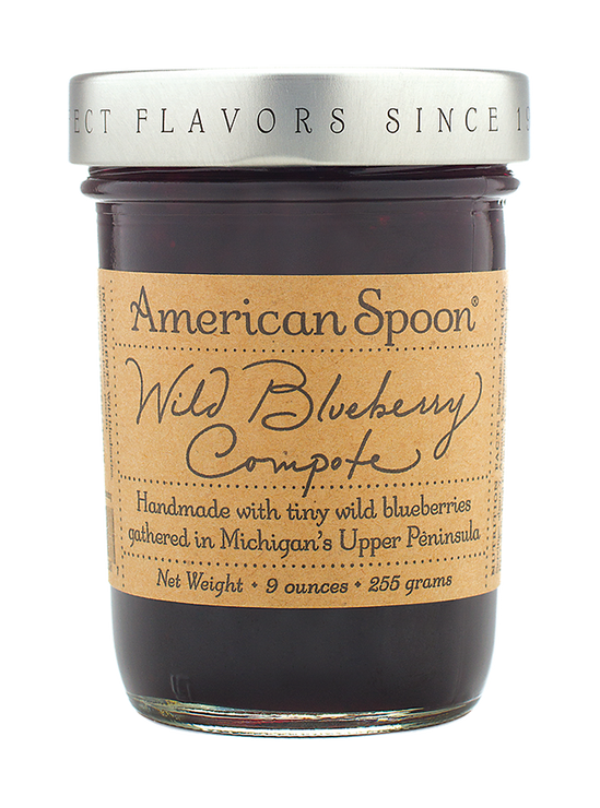 Load image into Gallery viewer, A jar of Wild Blueberry Compote
