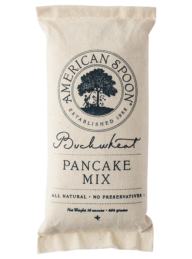 A bag of Buckwheat Pancake Mix