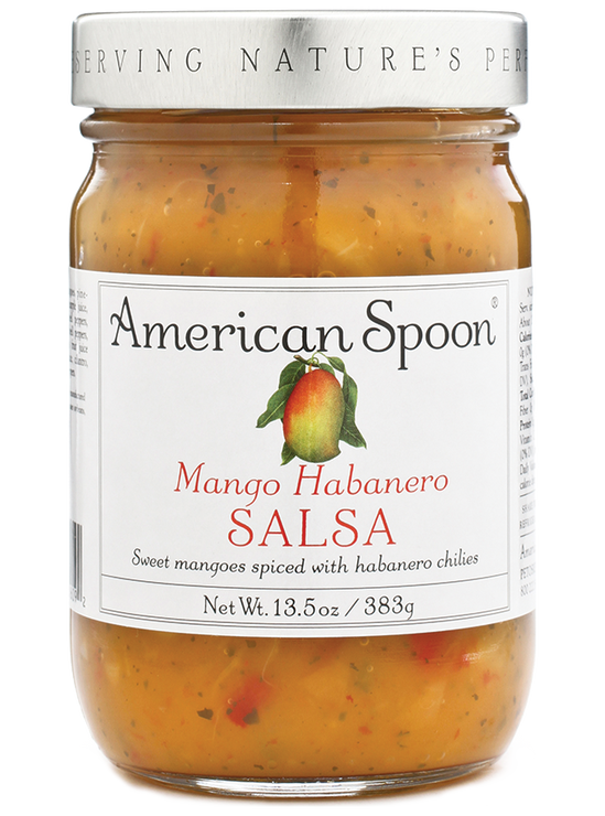 Load image into Gallery viewer, A jar of Mango Habanero Salsa
